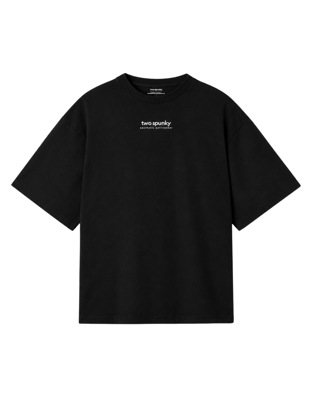03/ Le T-Shirt Black. Two Spunky